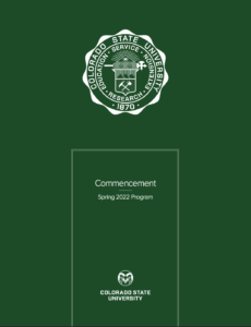 Cover of Spring 2022 Program