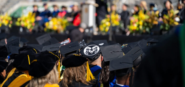 Colorado State University celebrates the 2025 university-wide commencement ceremony on May 16, 2025