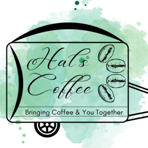Hal's Coffee cart logo